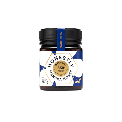 850+ MGO Manuka Honey jar sized as 250g